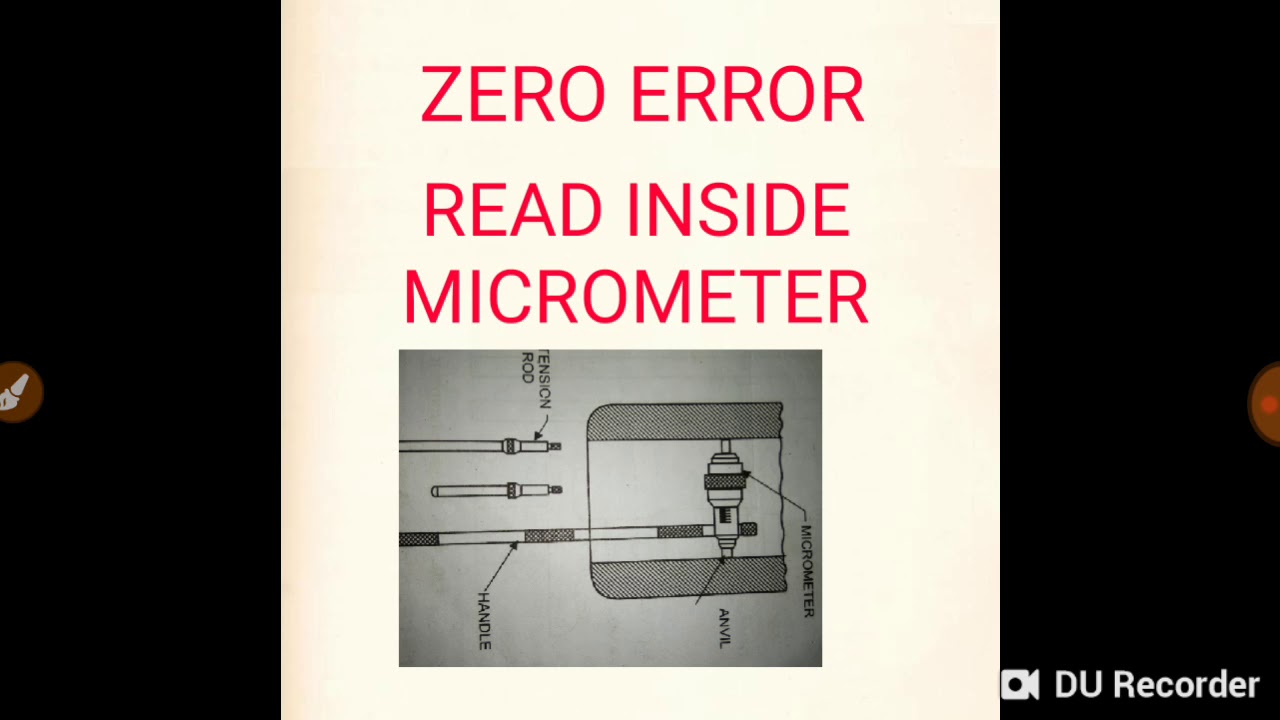 How to read inside micrometer - YouTube