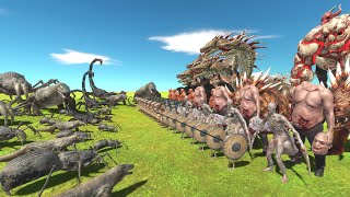 ⚡ 悪魔の地獄の軍団が巨大昆虫と戦うトーナメント 🦖 アニマルレボルトバトルシュミレーター 🦕 ARBS