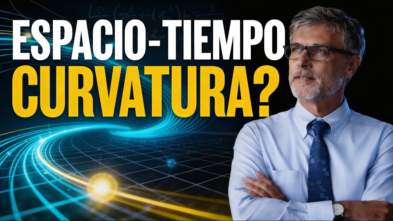 Curvatura del espacio-tiempo: lo que la relatividad general realmente dice | Miguel Alcubierre