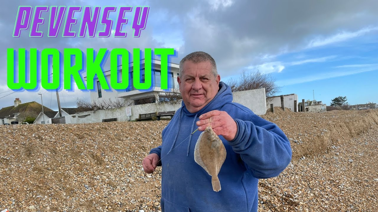 Catching Fish at Pevensey Bay