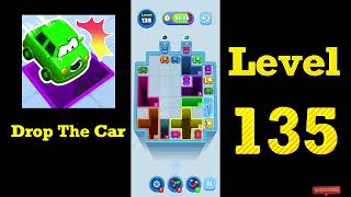 Drop The Car Level 135 Walkthrough 🚗🧩 | Color Drop Puzzle Game Solution | Mini Boss