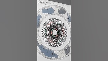 #short #arttherapy #spirograph #spirography #asmrart #asmr #satisfying #relaxing #spiro #spiroart