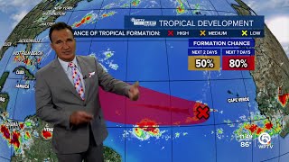 Invest 91-L Poised To Become Tropical Storm Gabrielle