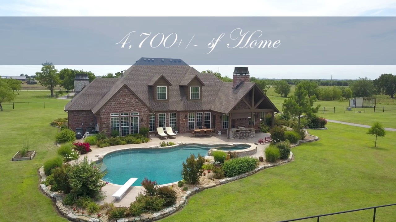 Country French Home for Sale on 50+/ AC Talala, OK YouTube