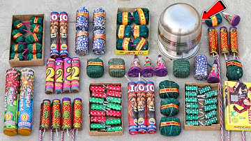 Diwali Fireworks Power Testing | Unique Patakhe Testing 2025 | Crackers Testing