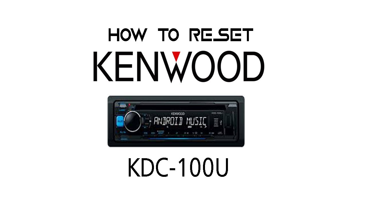 Perbaiki Kenwood KDC-100U Protecting Send Service - YouTube