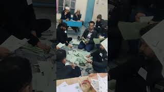 How to Count votes in front of polling agents🧮📝🛃 #election #shorts