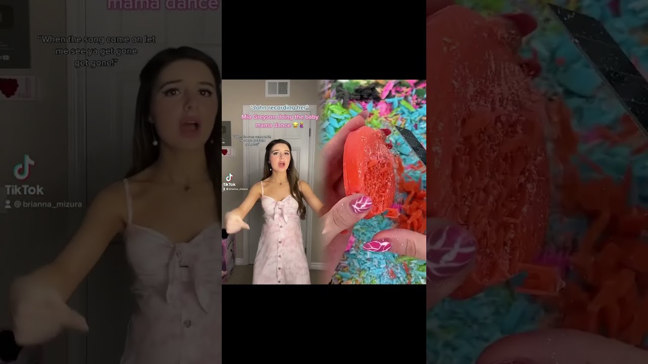 Mia Greyson Does The BABY MAMA DANCE Dance Funny Shorts Mom