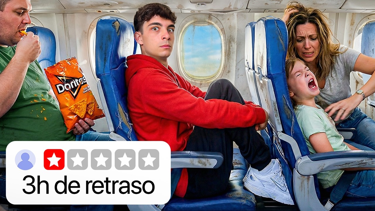 Probé las Aerolíneas con Peores Reseñas