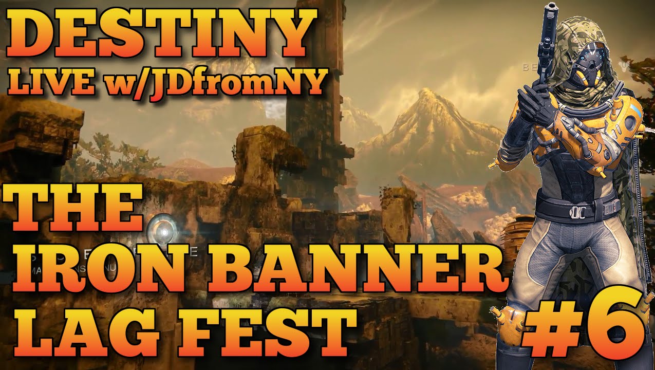 Destiny | The "Iron Banner" Lag Fest | Destiny Live Hunter Crucible Iron Banner PVP Gameplay PS4