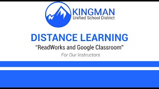ReadWorks and Google Classroom