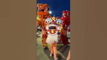 Múa lân cẩu xuất hiện Lễ Hội rước đèn trung thu phố cổ Hội An 2025 # #mualantrungthu #trungthu2025