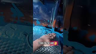 PT 13, finally sticking stuff! #vanconversion #vanlife #diy #tinyhome