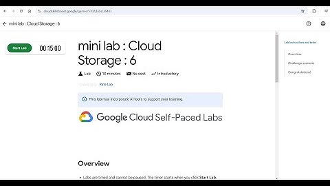 mini lab : Cloud Storage : 6 | #qwiklabs | #cloudwalabanda #CLI