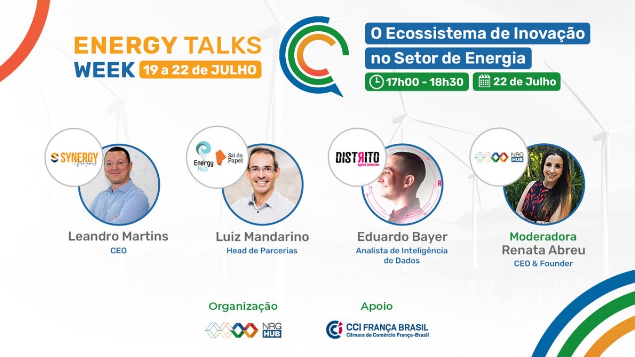 Energy Talks Week 2021 by NRGHub - Ecossistemas de Inovação