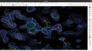 Ligand Refinement by Pulling on Hydrogen Atoms screenshot 2
