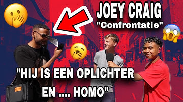 WAT VIND JIJ VAN JOEY CRAIG? (CONFRONTATIE) (SPECIAL)
