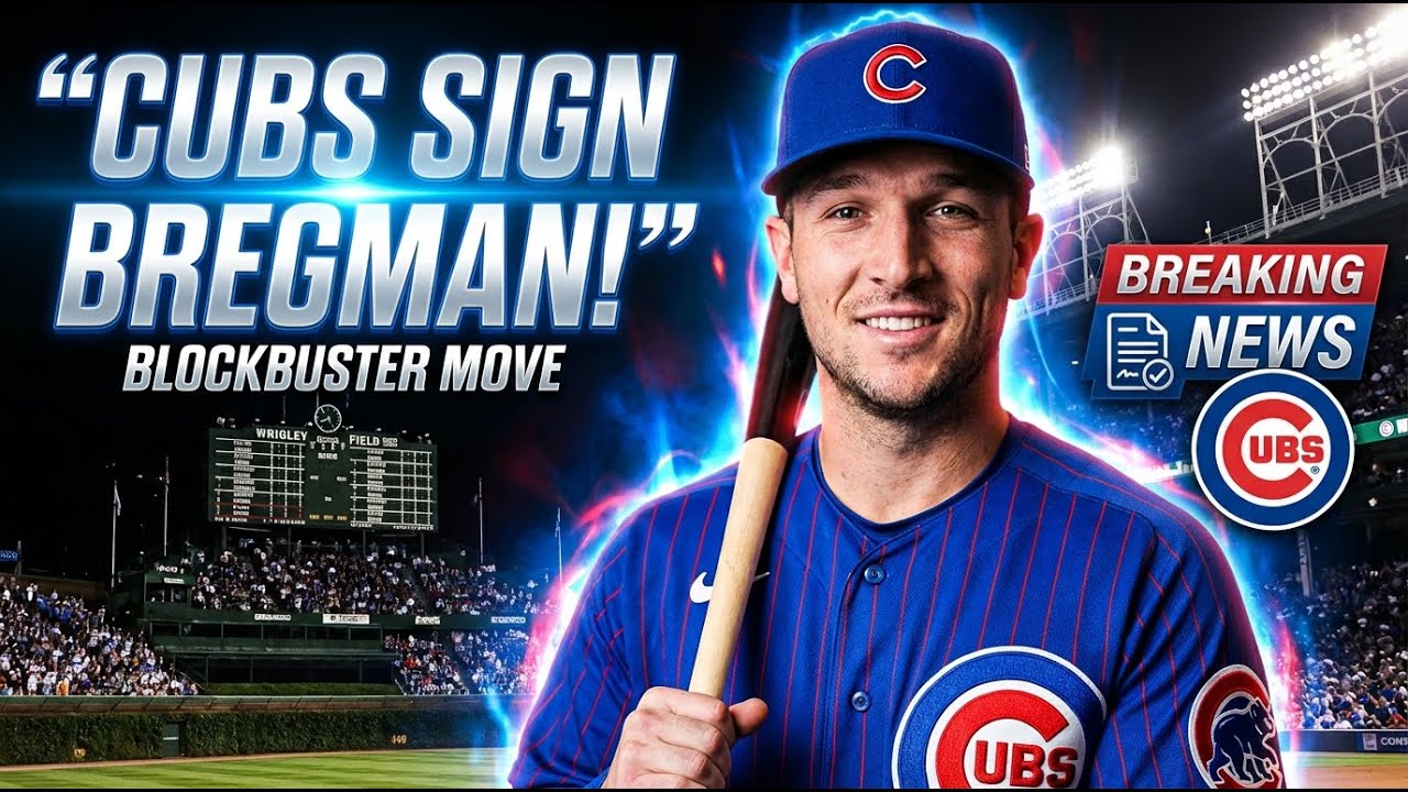 CUBS LAND A STAR! 😳🔥 Alex Bregman Signs with Chicago | Huge 3B Upgrade