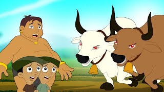 Kalia Ustaad - Raging Bulls Attack 🐮| Funny Hindi Cartoons for Kids | Adventures Videos for Kids