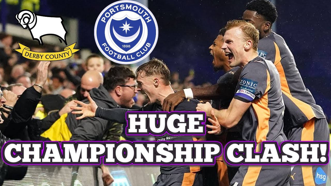 ⚽ АНОНС МАТЧА «Дерби Каунти» — «Портсмут» | Матч Чемпионата Английской футбольной лиги! 🐏🔥