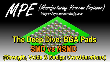 Deep Dive: Comparing SMD and NSMD Pad Designs for BGA Solder Joint Reliability