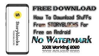 How To Download StoryBlocks Videos For Free 2020 screenshot 1