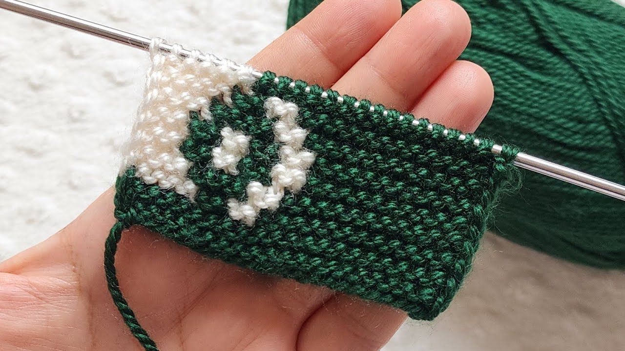 Очень простая бесшовная модель пинеток с двумя спицами