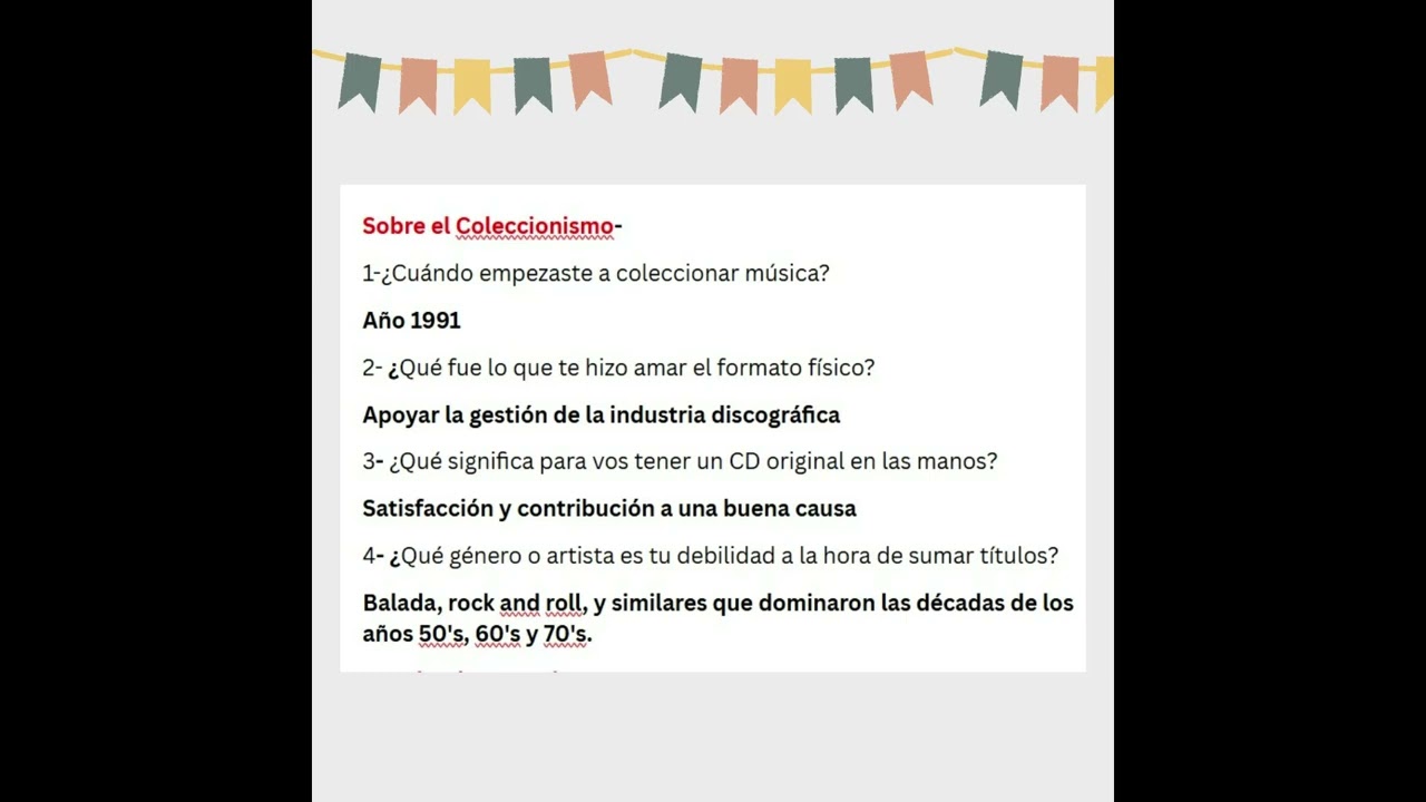 Día del  Coleccionista - 07/01/26 - Video Número 4