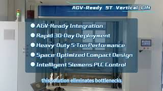 Full AGV Ready 5T Vertical Lift News