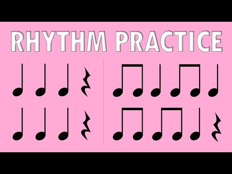Beginner Rhythm Reading Practice | Eighth Notes & Rest 👏
