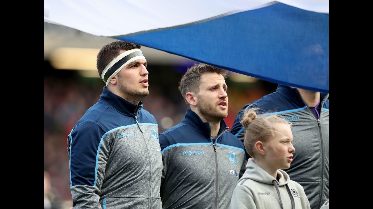 Brilliant 'Flower of Scotland' in front of packed BT Murrayfield! | Guinness Six Nations