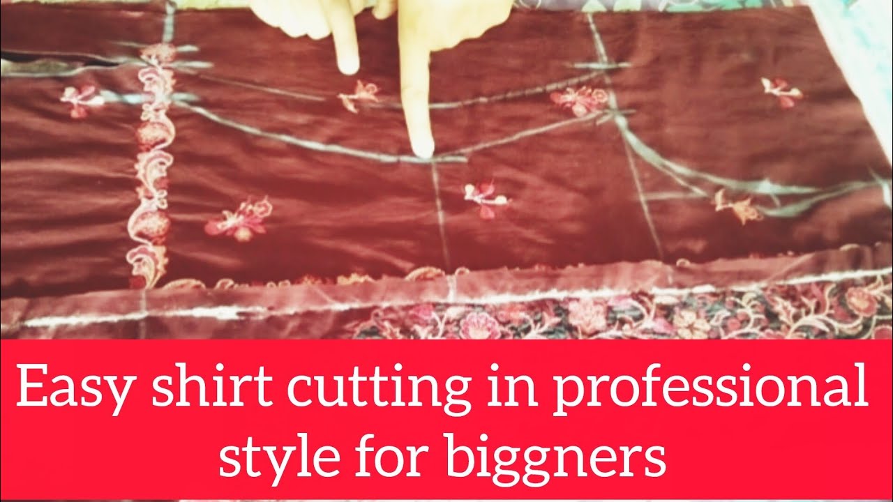 Easy Shirt Cutting and Stitching in Professional Style | Step by Step for Beginners