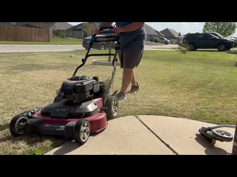 Just mowing