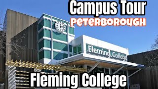 Fleming College Campus Tour 2024| Peterborough Campus | Detailed Vlog & Experience | #latestvideo