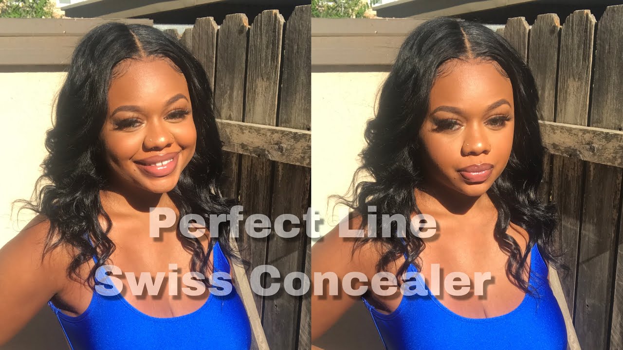 How To PERFECT LINE SWISS LACE CONCEALER APPLICATION! YouTube