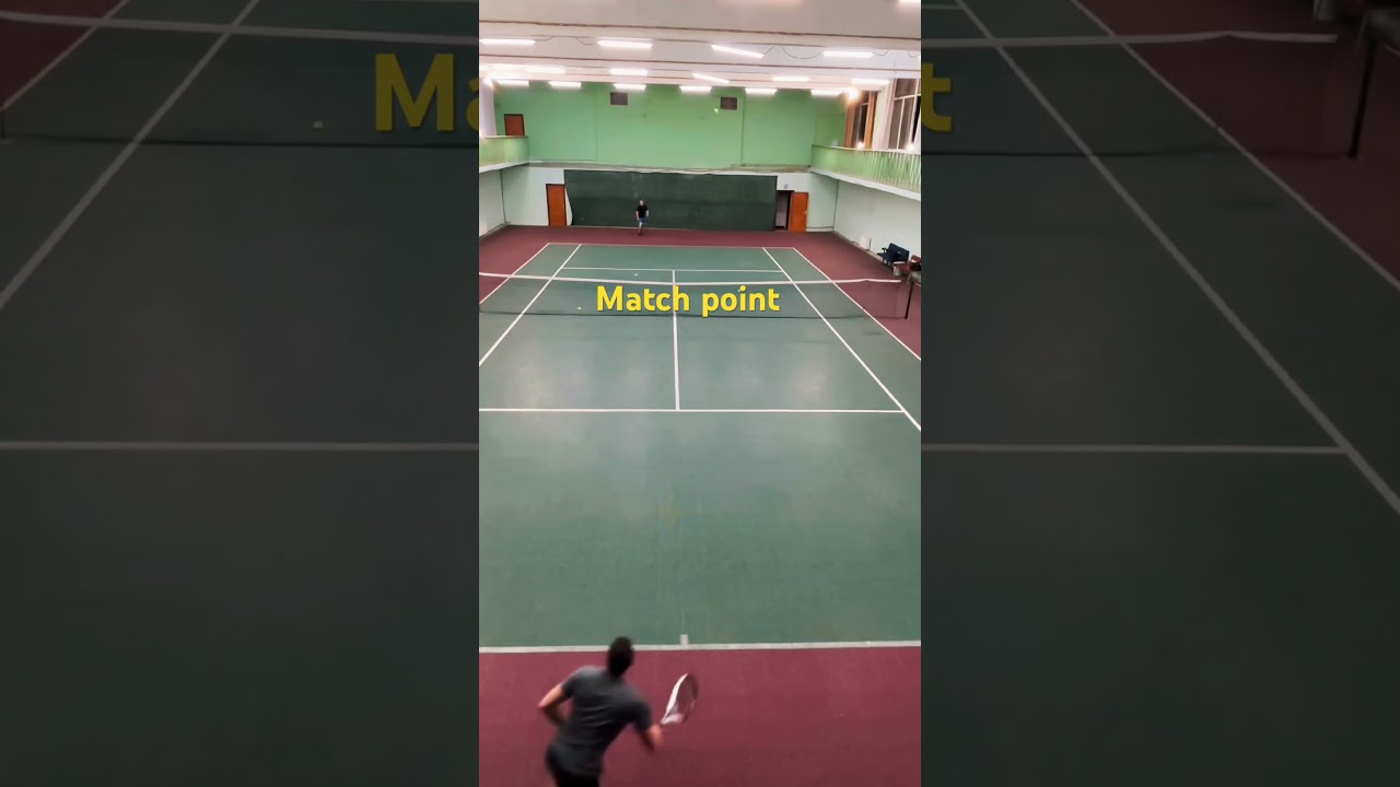 Epic Amateur Tennis Rally