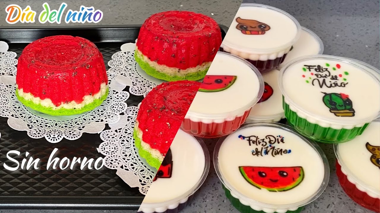 Postres para el Día del niño fácil