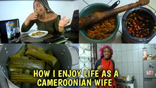 Enjoy Life with a Typical Cameroonian Wife/ Kwacoco and Mbanga soup Recipe/ My Life As I Live It Ep