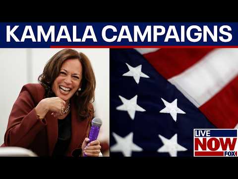Kamala on campaign trail ahead of midterm election day