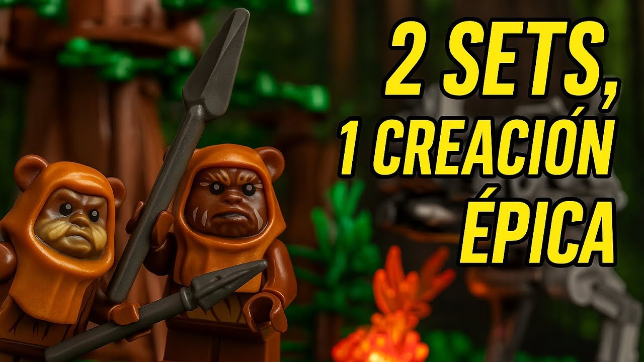 Así fusioné 2 sets de LEGO Star Wars en un solo MOD épico 😱