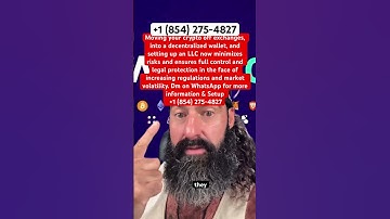 Set up your LLC and Web3 wallet to protect your crypto assets .#xrp #bitcoin #crypto #xrpcommunity