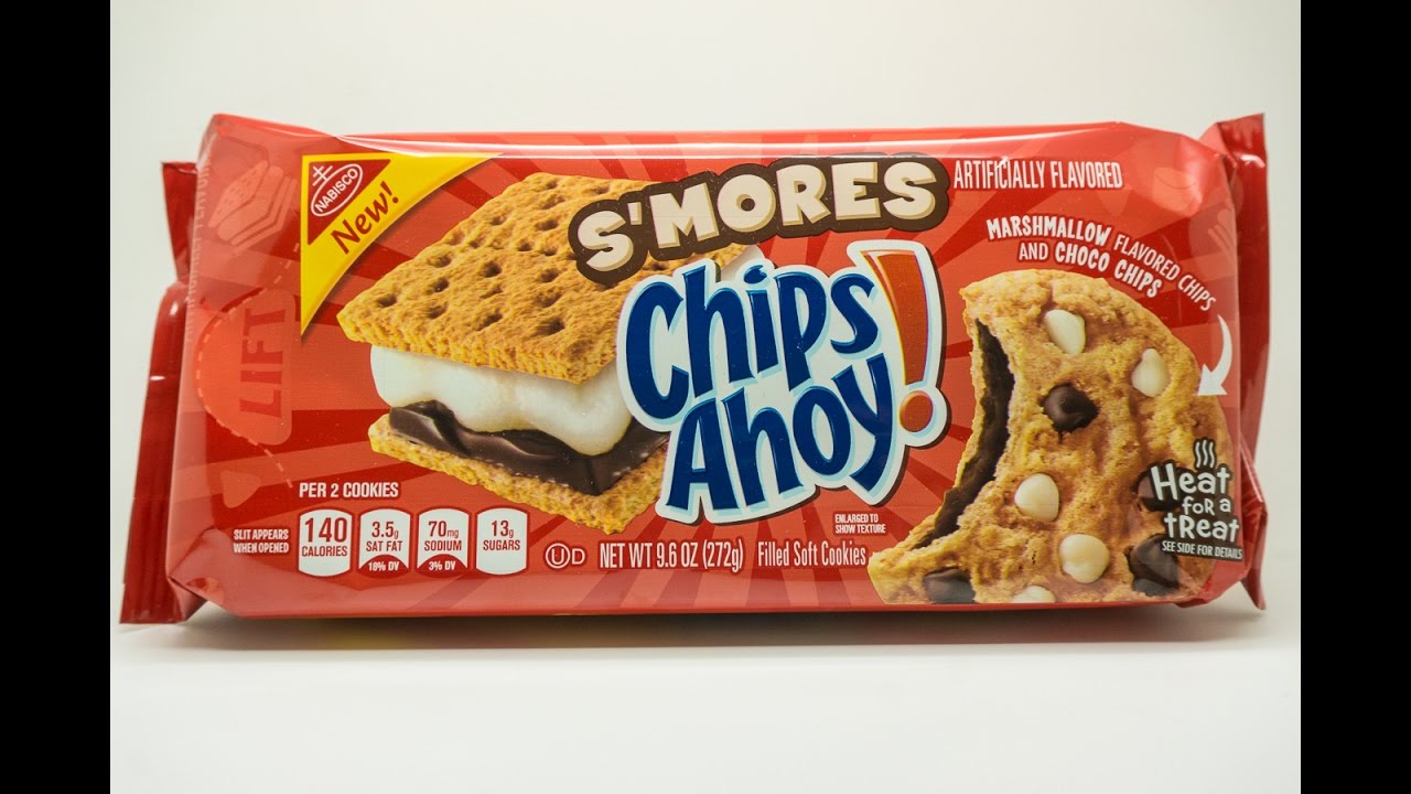 Chips Ahoy! S’MORES Taste Test 1 of 101 Different Cookie Challenges