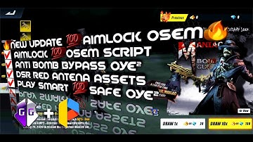 [🔥AIMLOCK OSEM 💯 SCRIPT🔥] ASSETS BYPASS | DSR BODY RED ANTENA  | PLAY SMART 💯 SAFE | ROS