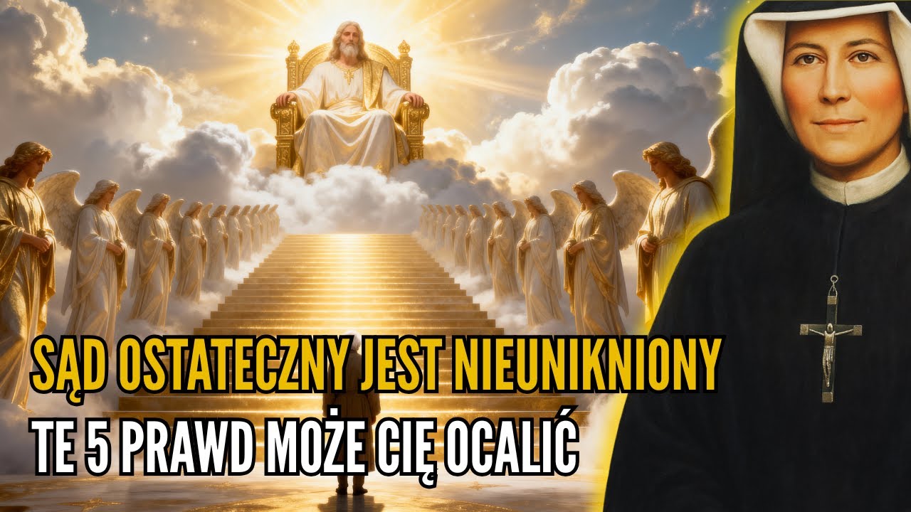 Święta Faustyna ujawnia: 5 prawd, które przygotują cię na Wielki Dzień Sądu Ostatecznego