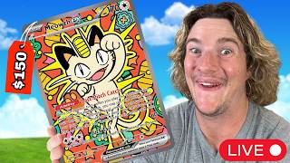 CHASING the $150 Meowth Pokemon Card!