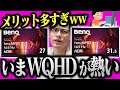 WQHD解像度のメリットを専門家が解説！実は使いやすさと価格のバランスが最強なんです