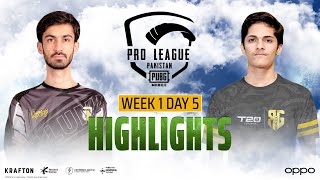 [Highlights] 2022 PMPL Pakistan Fall | Week 1 Day 5