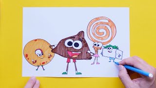 How to draw Simple Samosa and Friends screenshot 5