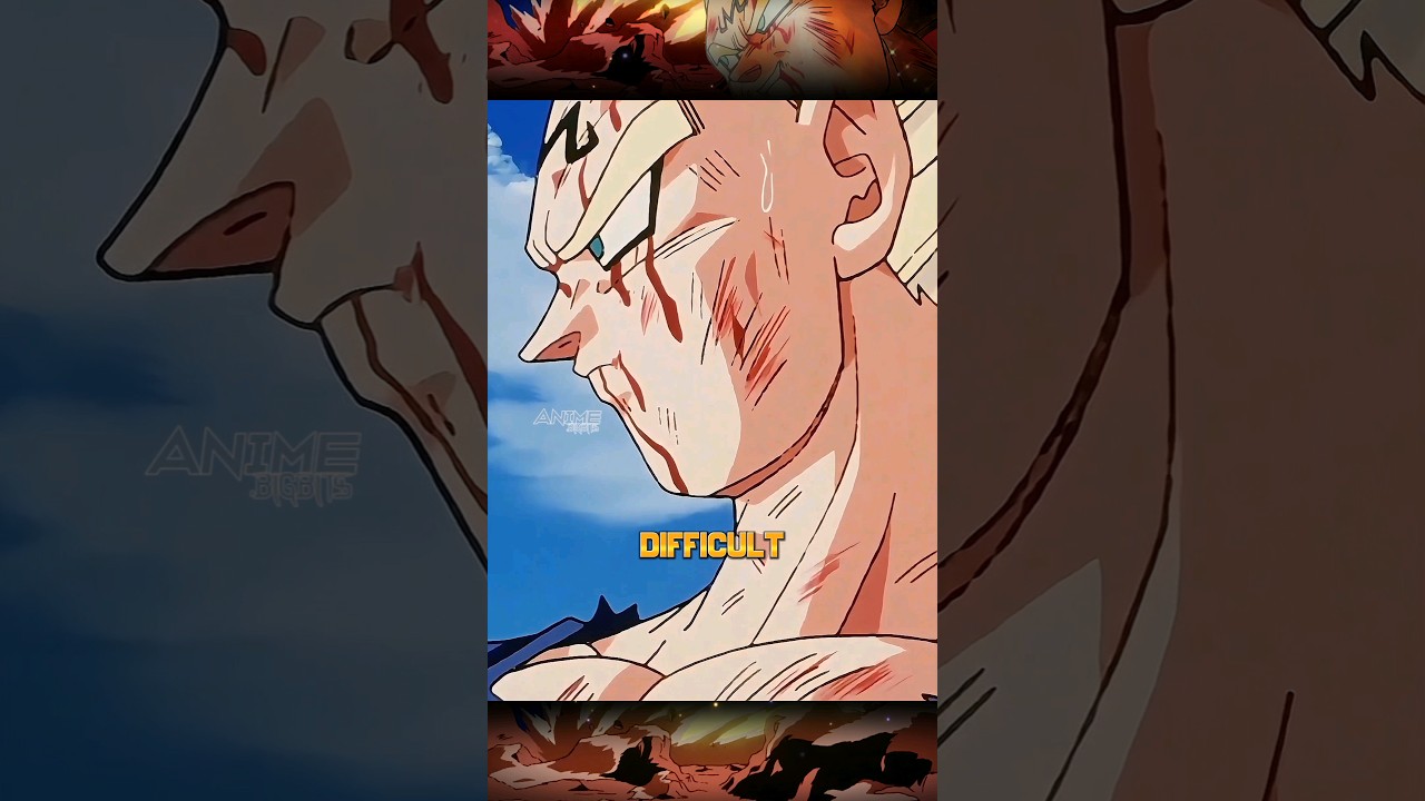 Vegeta's act of selflessness🗿