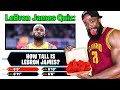 Lebron James Basketball Quiz! Every Question I Miss I Eat Worlds Hottest Wing!